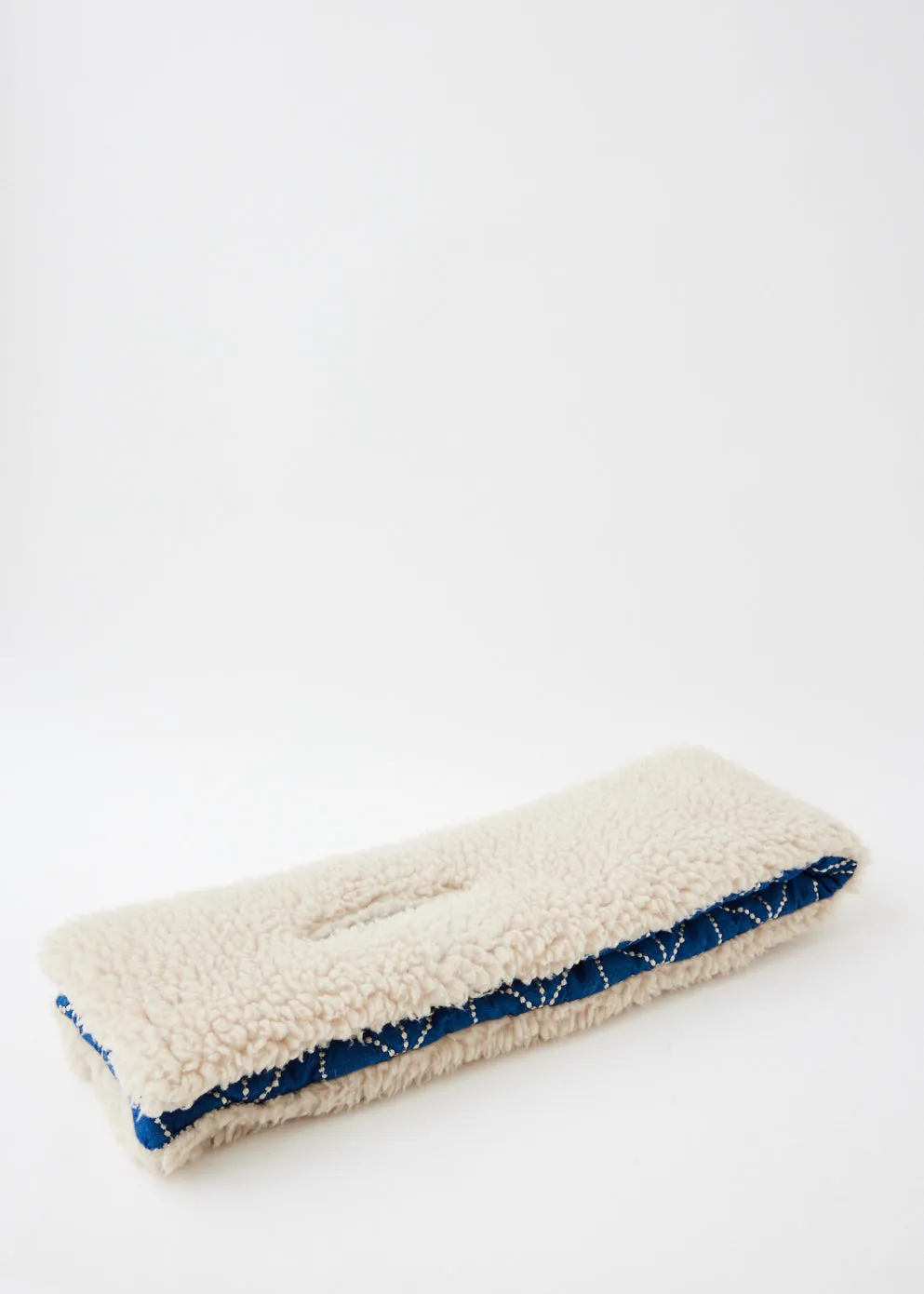 Embroidered Denim Kesa Scarf, 8oz Folk-Dojo Style