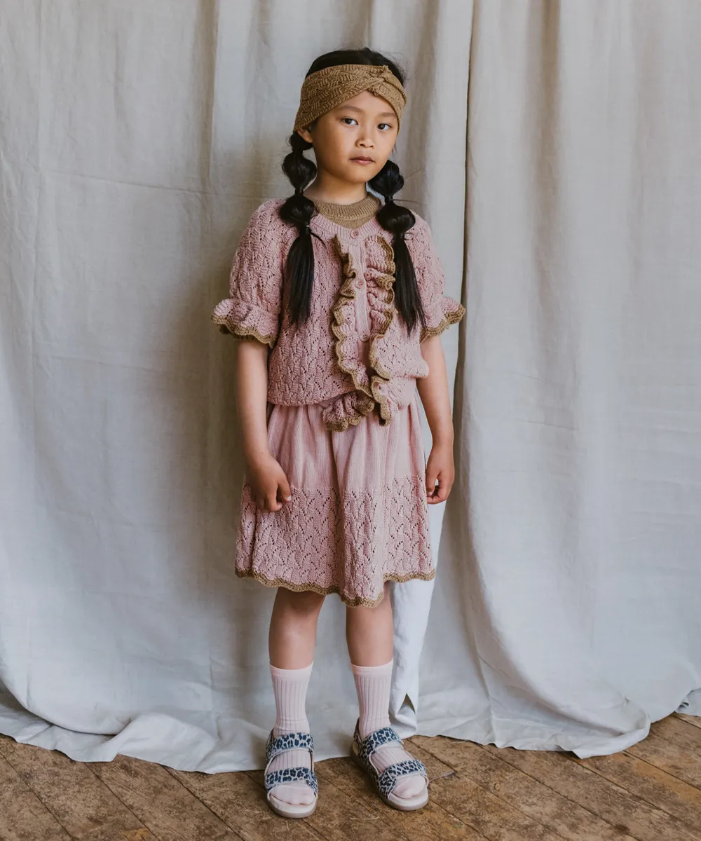 Awena Skirt - Pink Earth