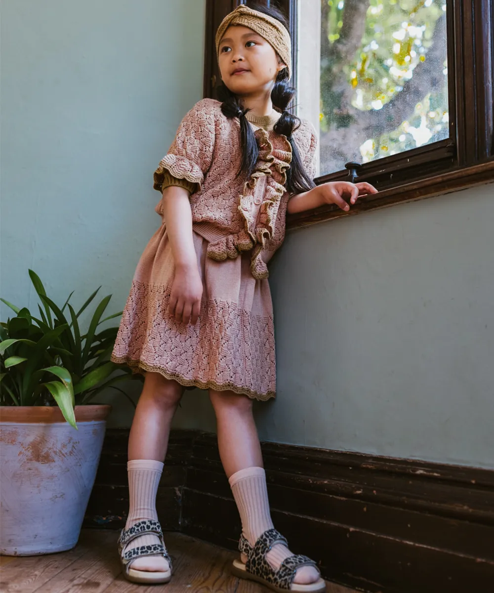 Awena Skirt - Pink Earth