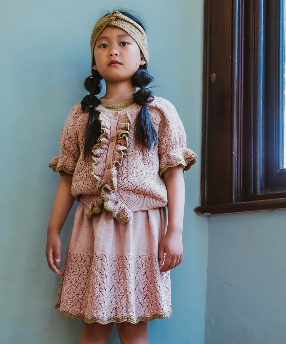 Awena Skirt - Pink Earth