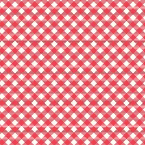 Bee Ginghams Debbie Cayenne Yardage
