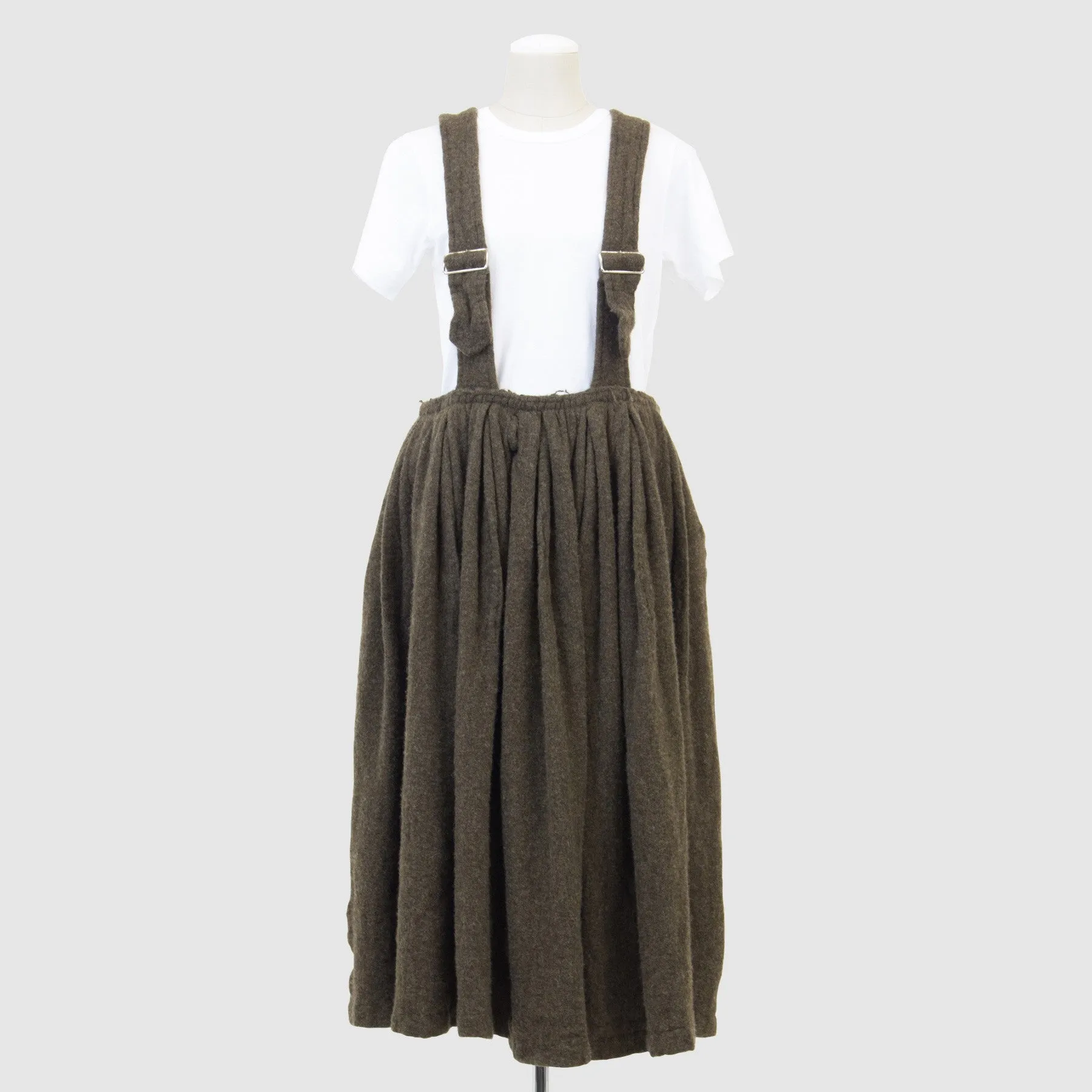 BLACK Comme des Garçons suspenders dress