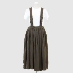 BLACK Comme des Garçons suspenders dress