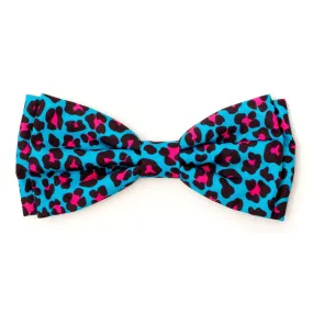 Bow Tie | Turquoise Leopard
