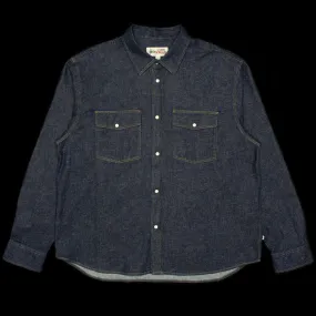 Boxy Western Denim L/S Shirt