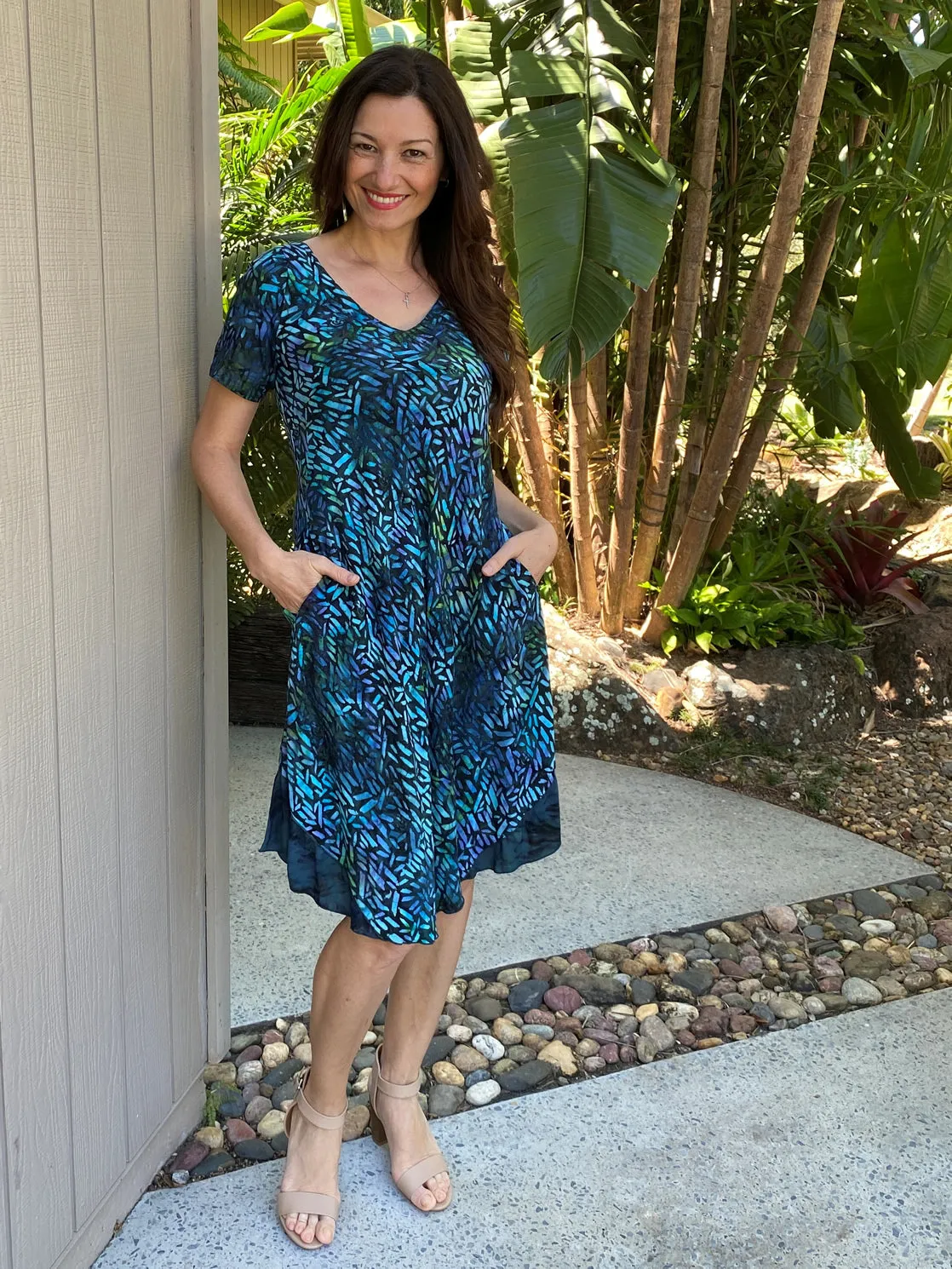 Brianna Dress Opal Shards XS Only