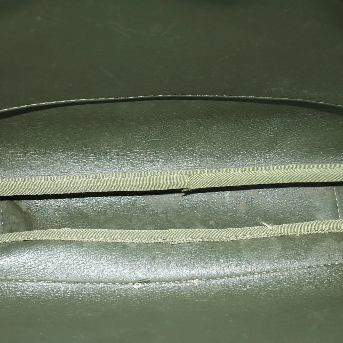 BURBERRYSs Shoulder Bag Canvas Khaki Auth bs9442