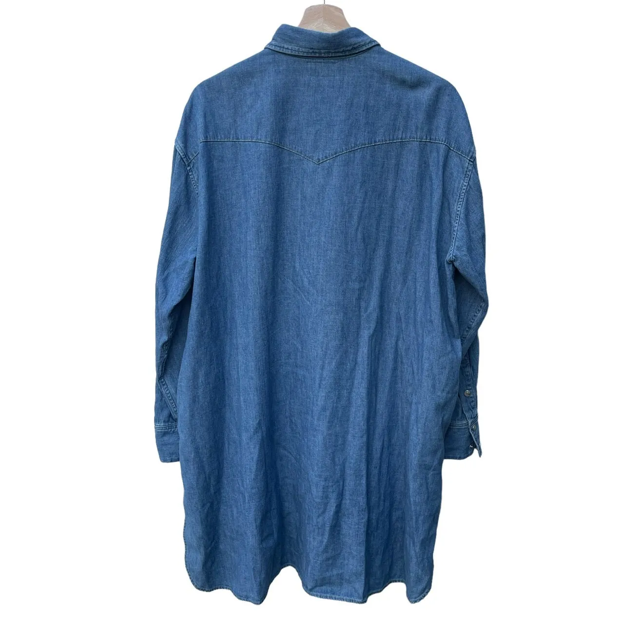 CELINE 22SS denim oversized shirt