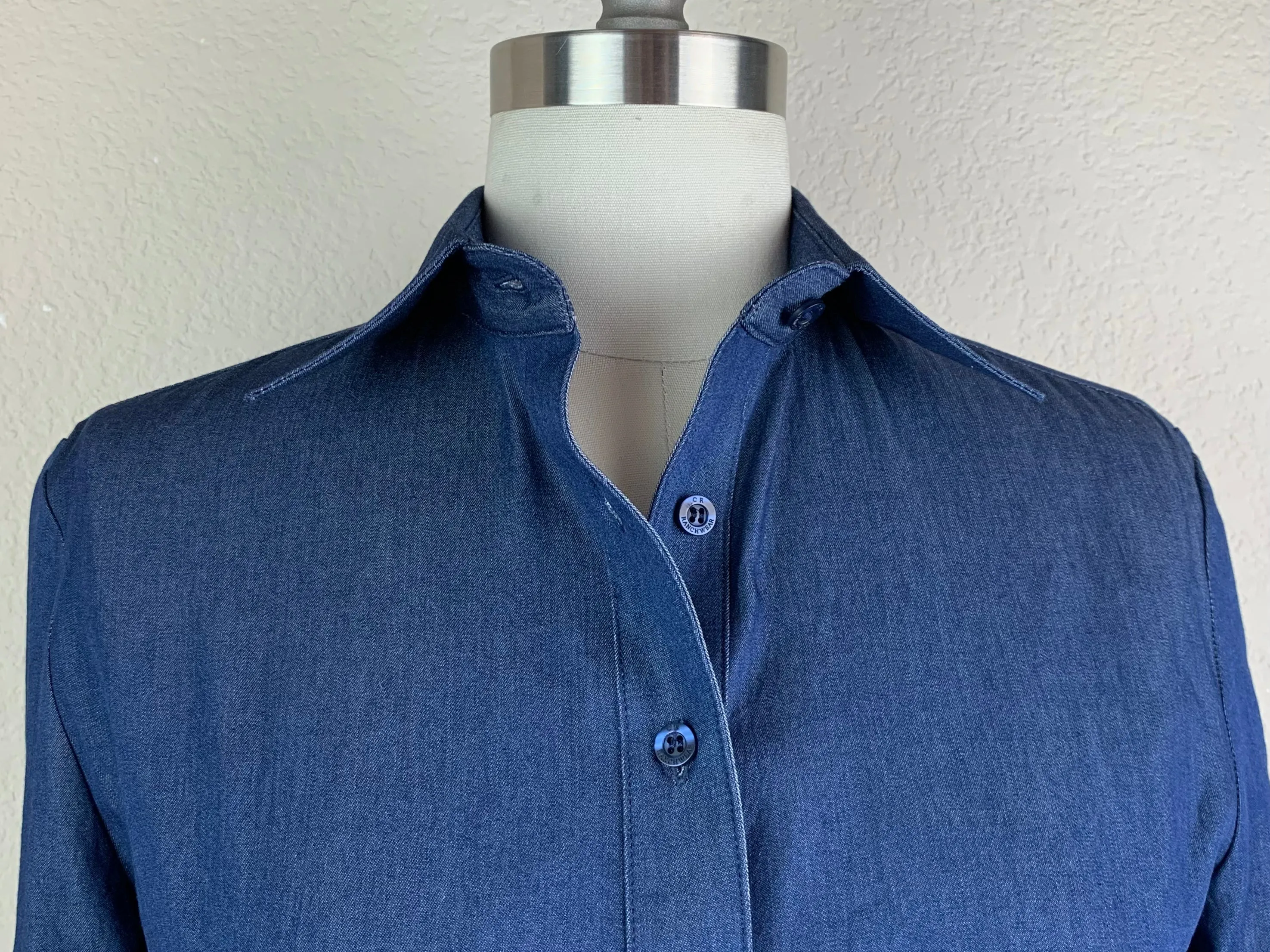 CR Signature Western Dark Denim Dress- FINAL SALE