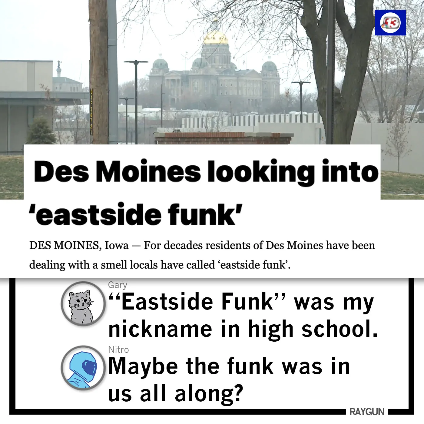 Des Moines Has Eastside Funk