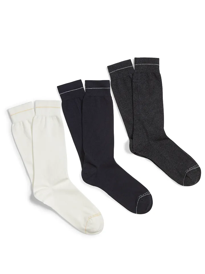 Dress Sock | Italian Brushed Cotton