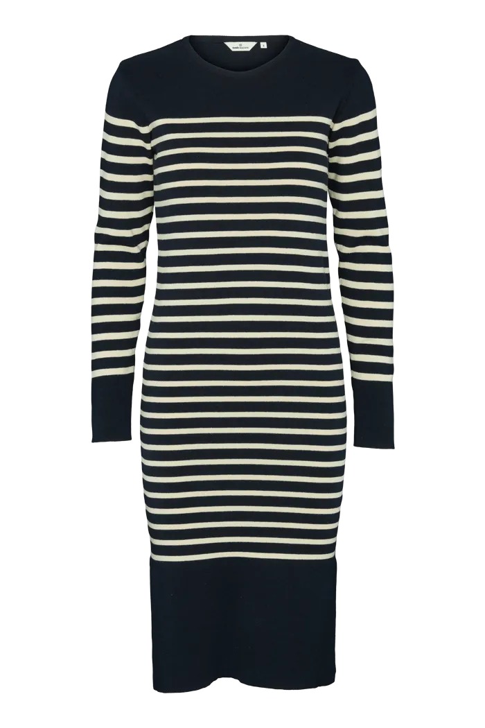 Ella Dress - Navy / birch