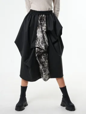 Extravagant Elastic Waist Skirt