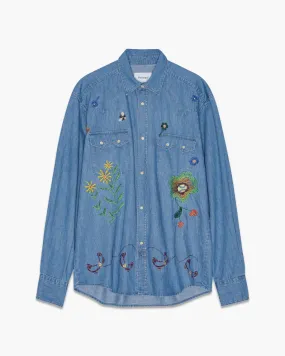 Floral Western Shirt