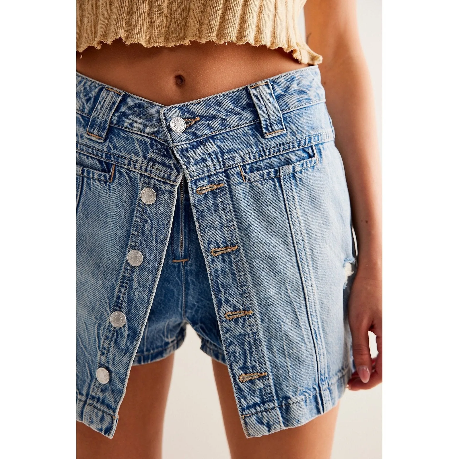Bohemian Free People Midnight Sun Skort with Flowy Design and Comfortable Fit