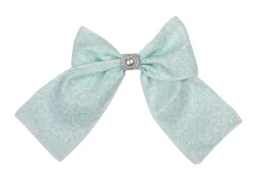 Green Naxos Hair Bow L6