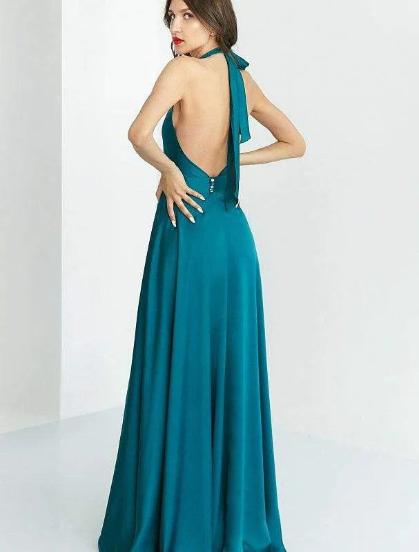 Hereford Green Evening Dress