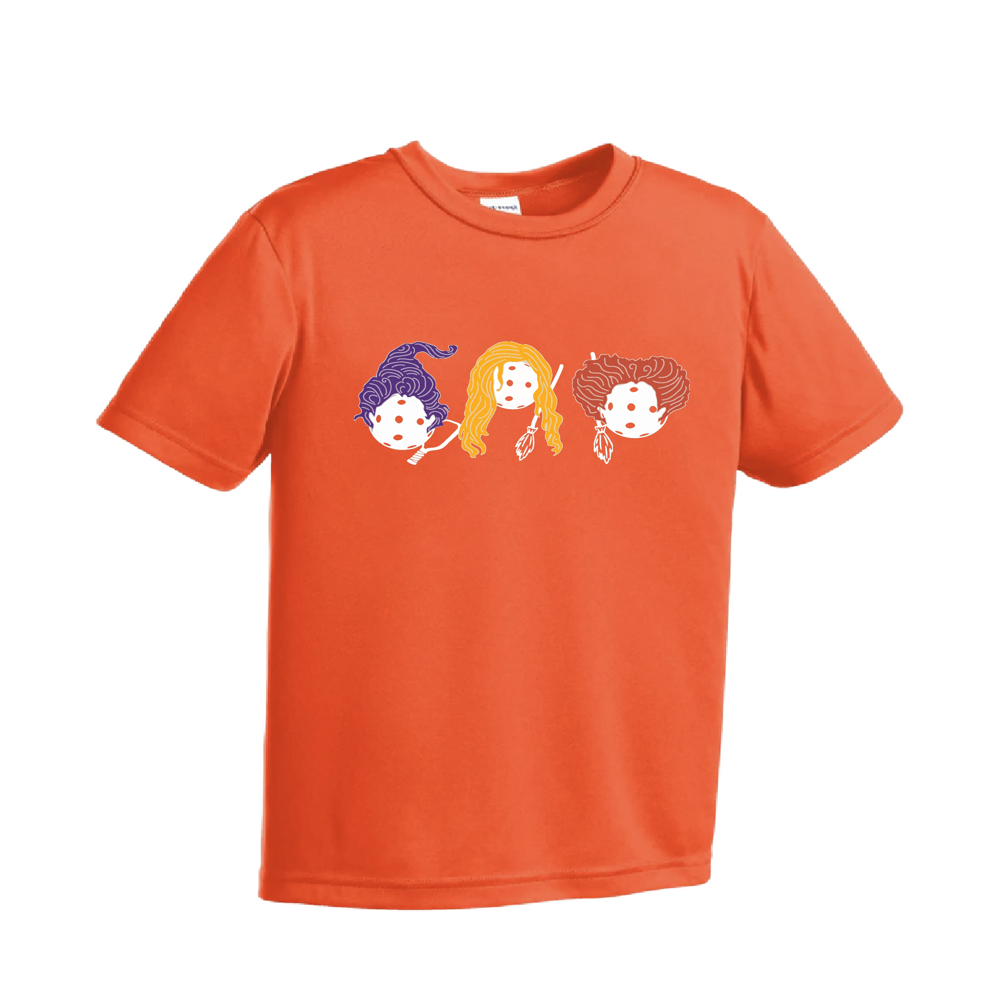 Hocus Pocus | Youth Short Sleeve Pickleball Shirts | 100% Polyester