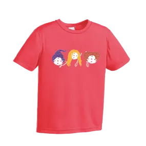 Hocus Pocus | Youth Short Sleeve Pickleball Shirts | 100% Polyester