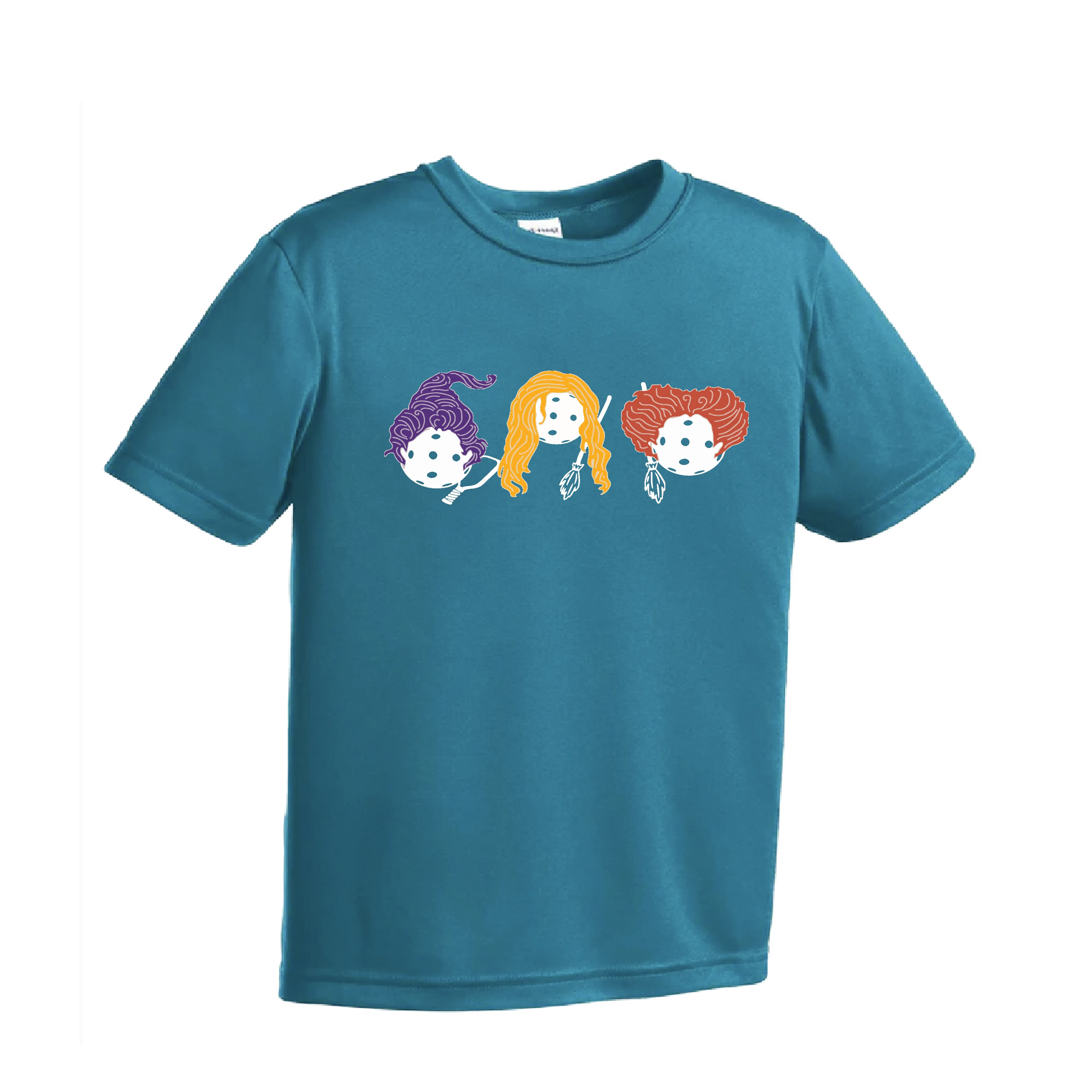 Hocus Pocus | Youth Short Sleeve Pickleball Shirts | 100% Polyester