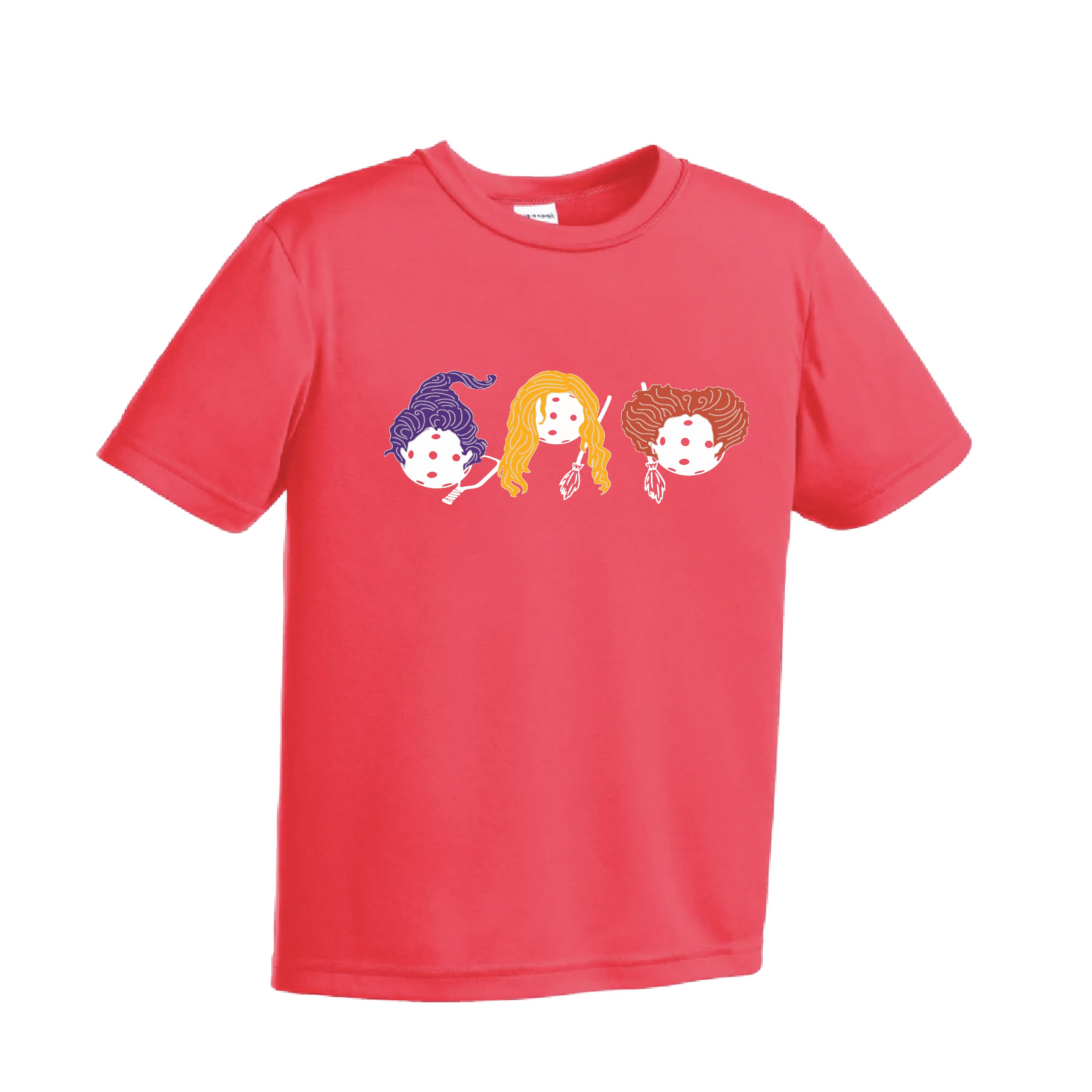 Hocus Pocus | Youth Short Sleeve Pickleball Shirts | 100% Polyester