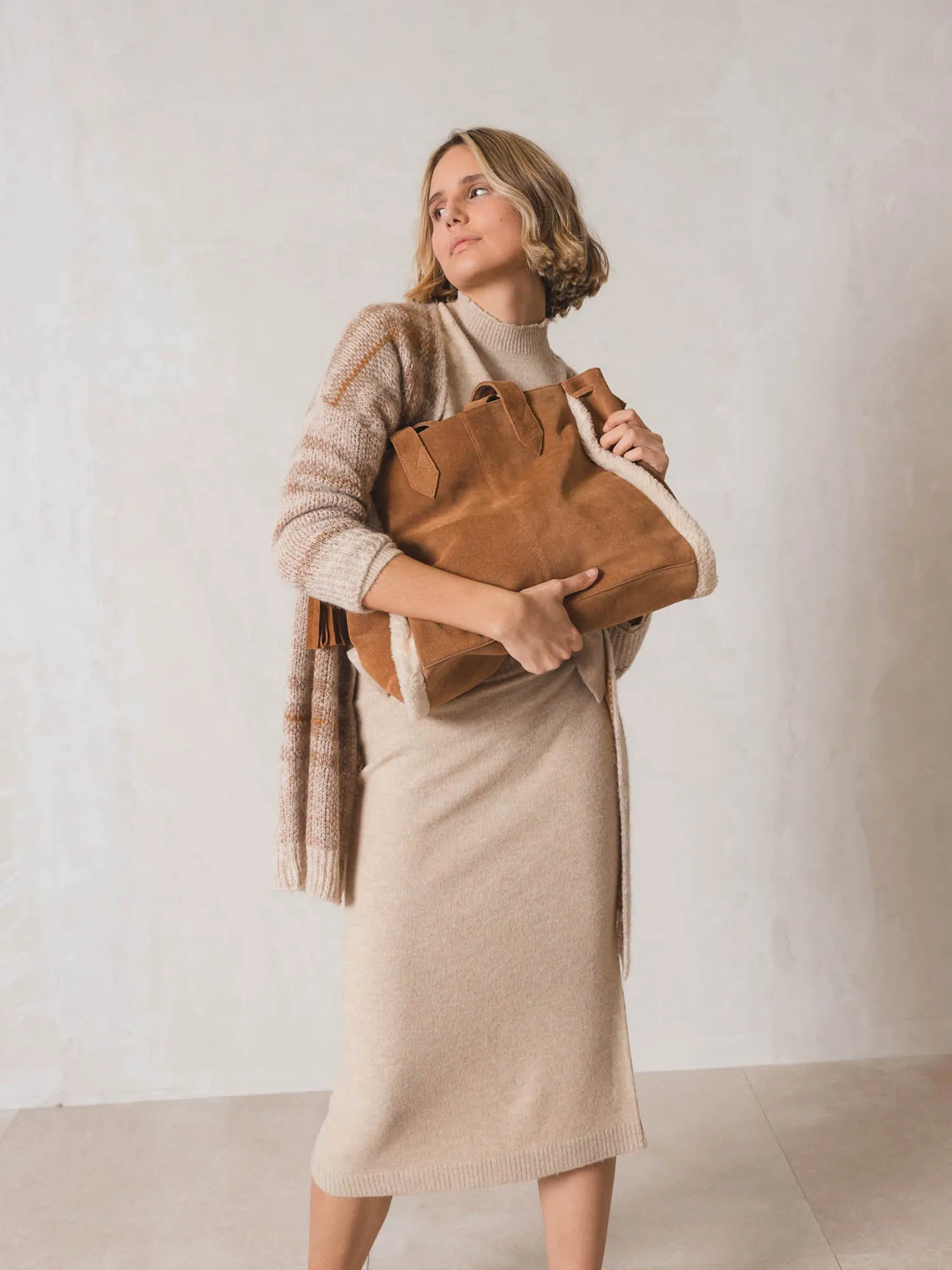 INDI & COLD Skirt Beige