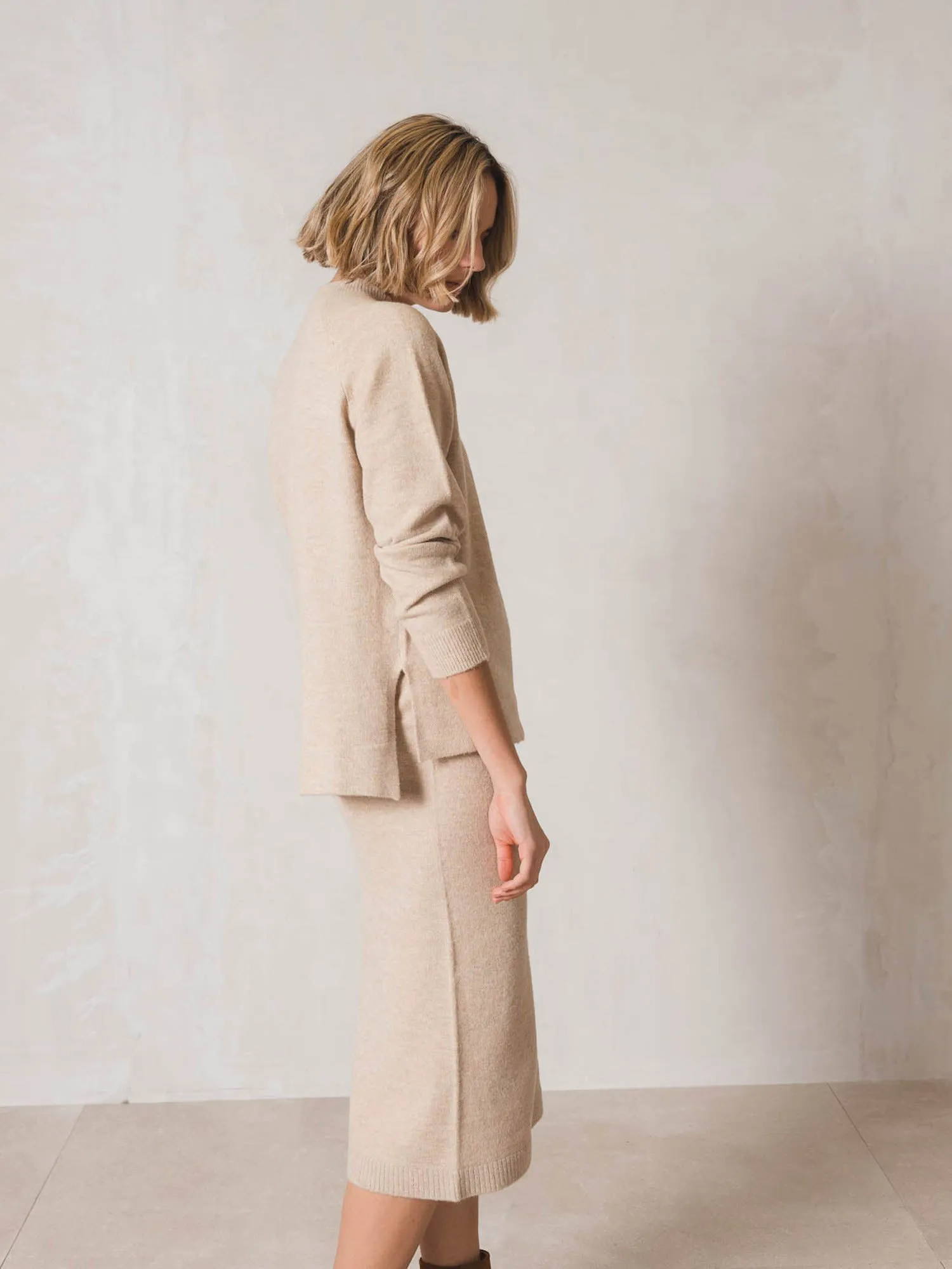 INDI & COLD Skirt Beige