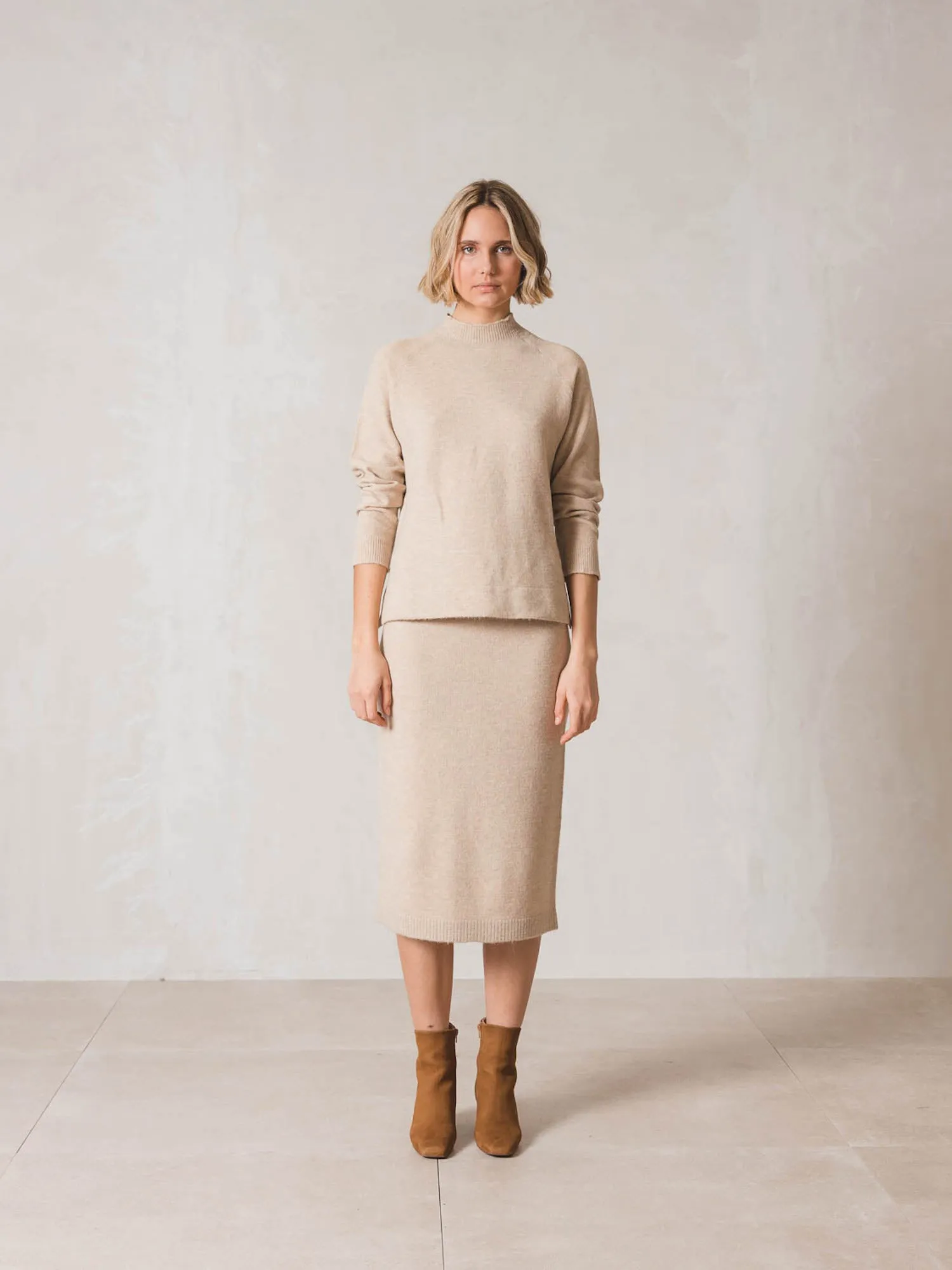 INDI & COLD Skirt Beige