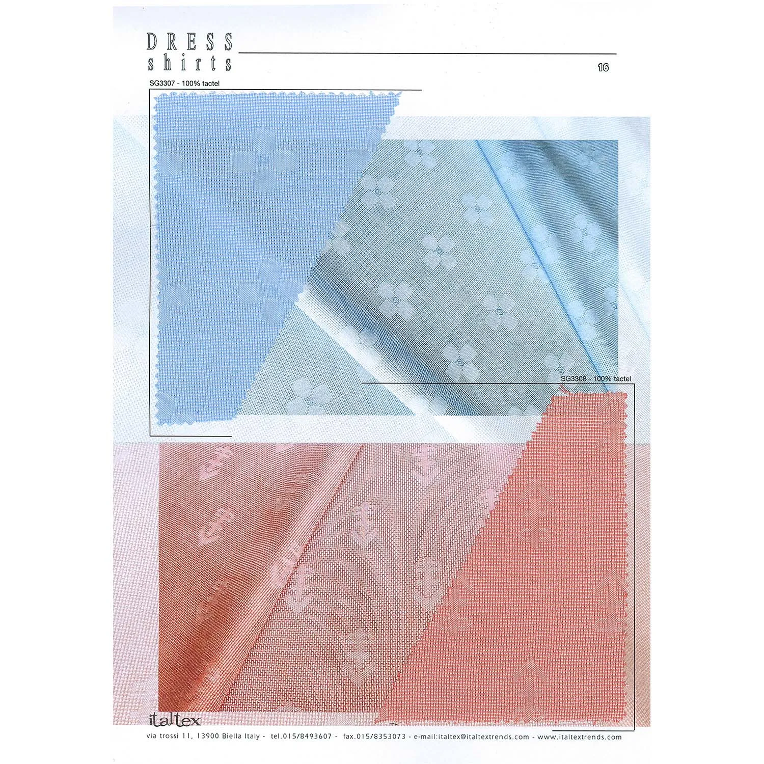 Mens Italian Textured Dress Shirts for Spring/Summer 2025