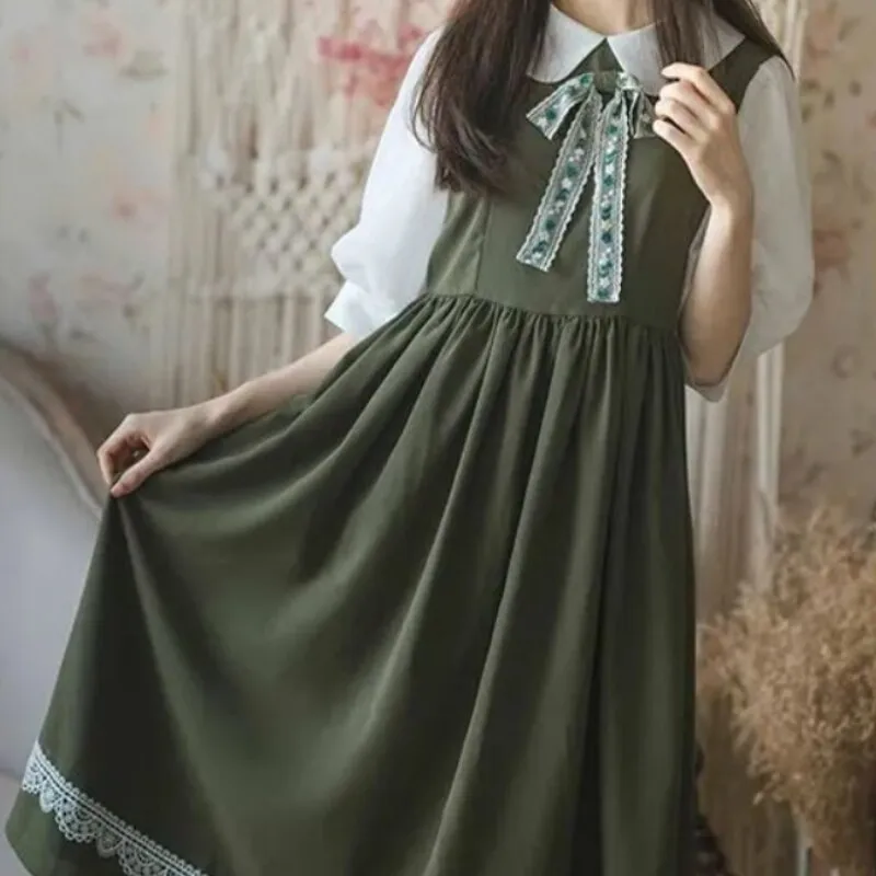 Kawaii Green Sweet Dress
