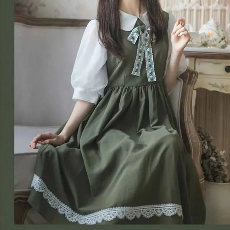 Kawaii Green Sweet Dress