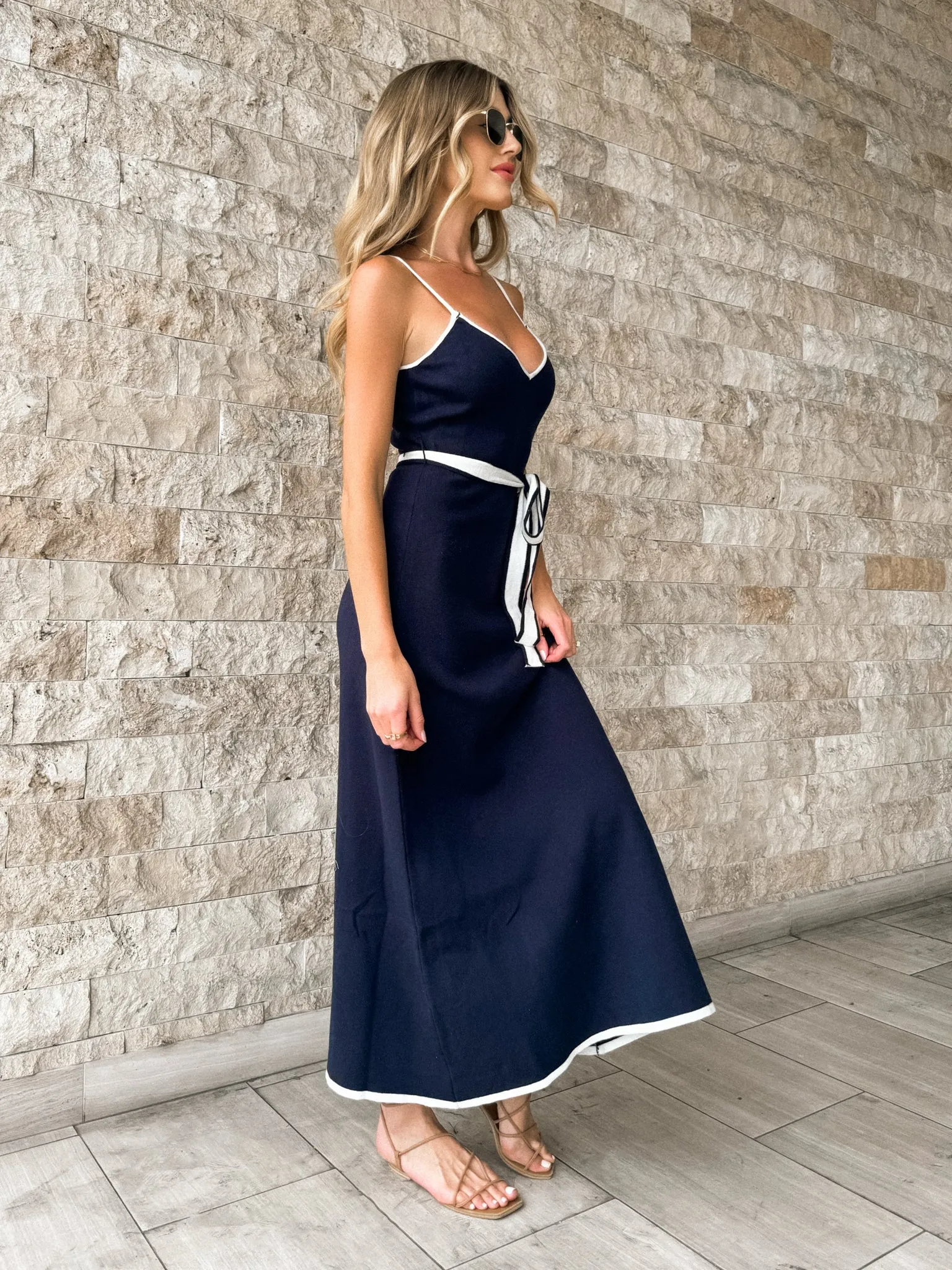 Leah Knit Midi Dress - Final Sale