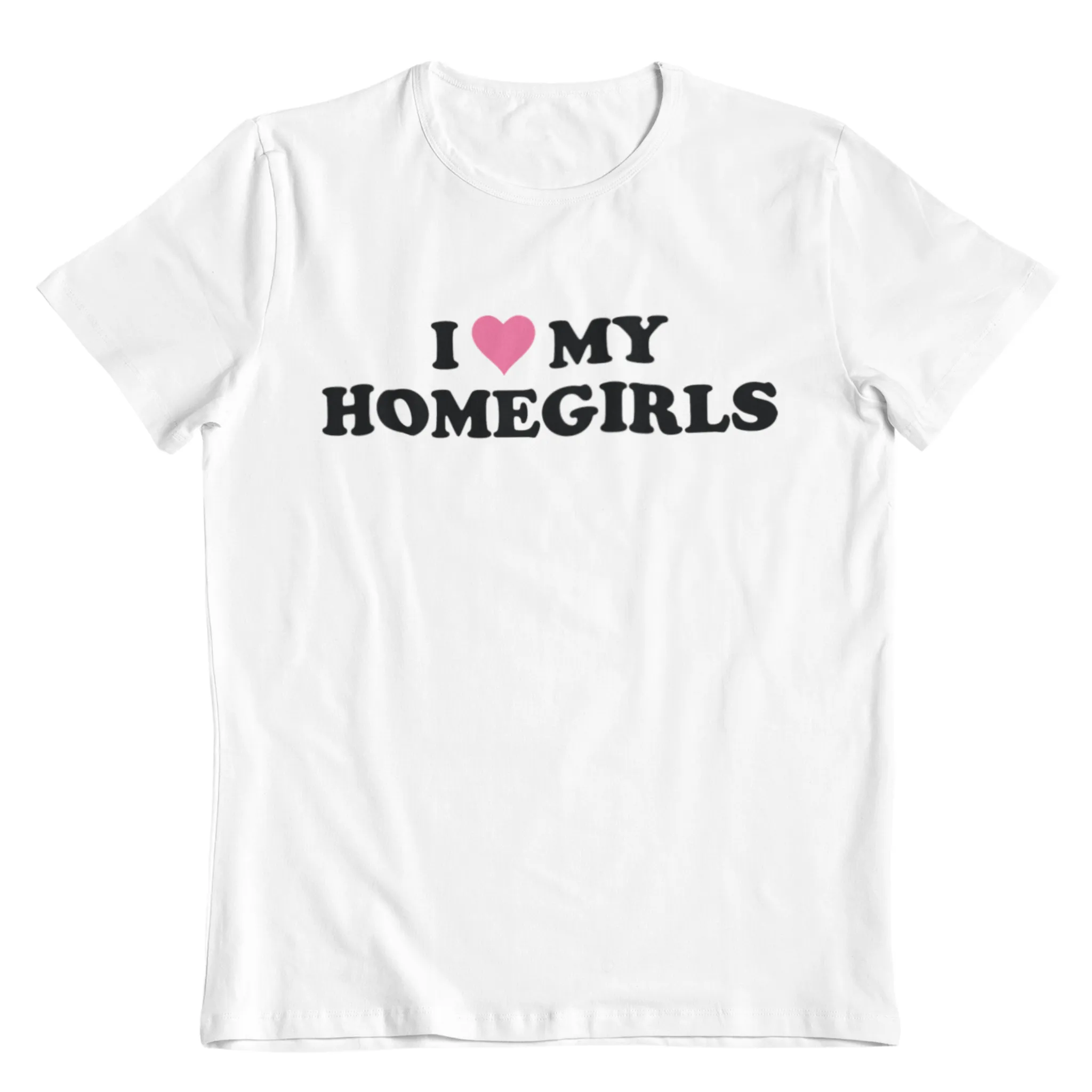MINA HEMFLJOR, BABY TEE - VIT