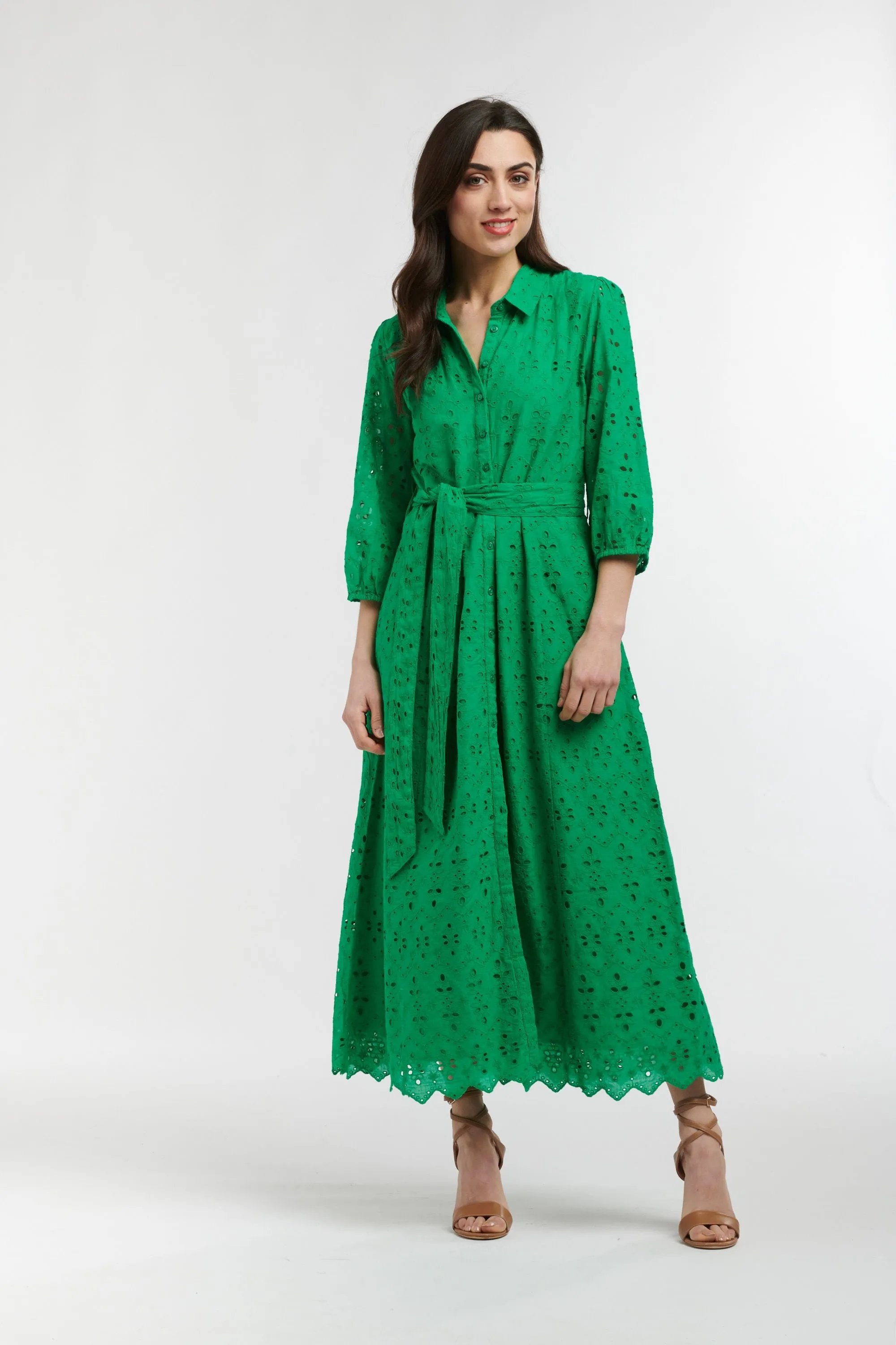 Moorea Dress Green