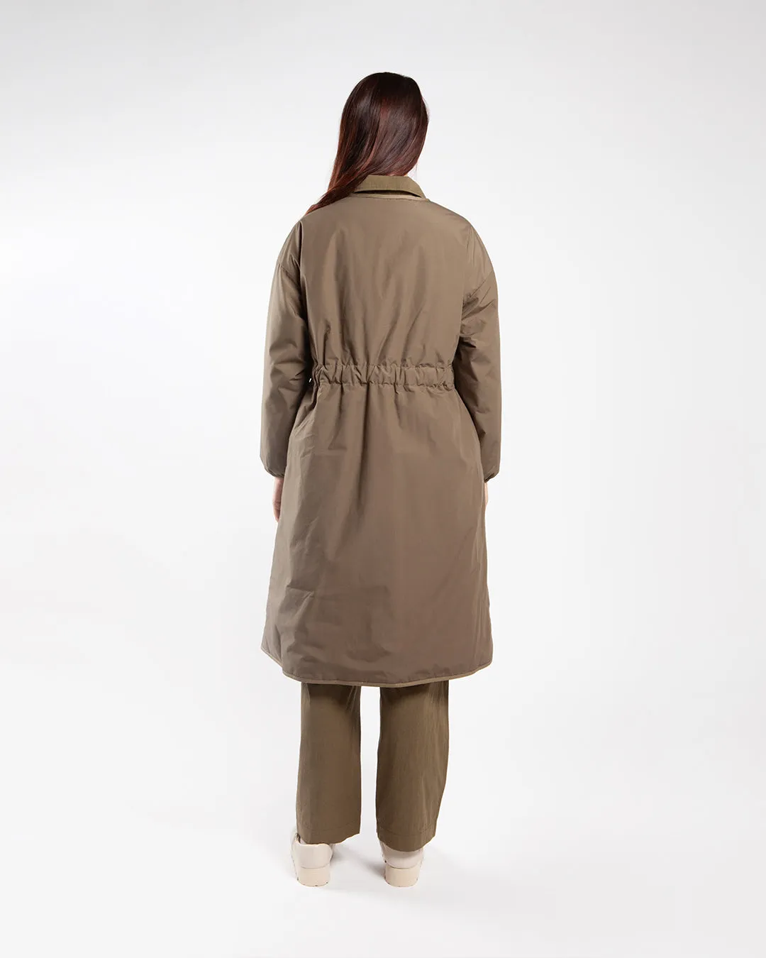 nanamica Down Dress Khaki Beige