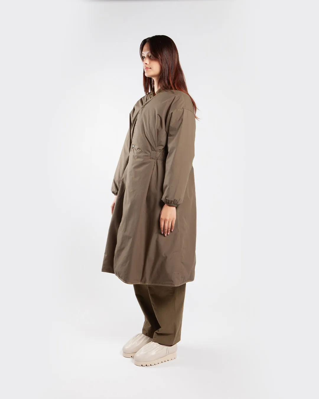 nanamica Down Dress Khaki Beige
