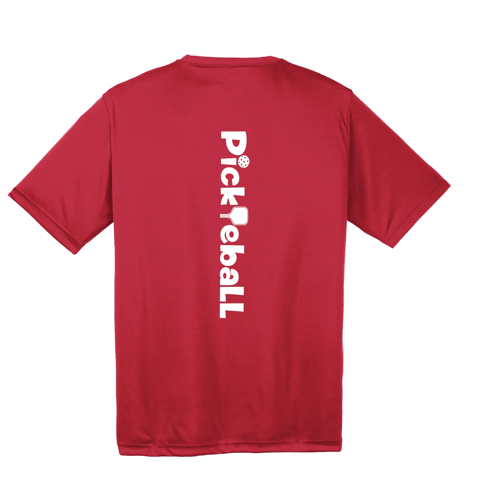 Pickleball Horizontal (Customizable) | Men’s Short Sleeve Athletic Shirts | 100% Polyester
