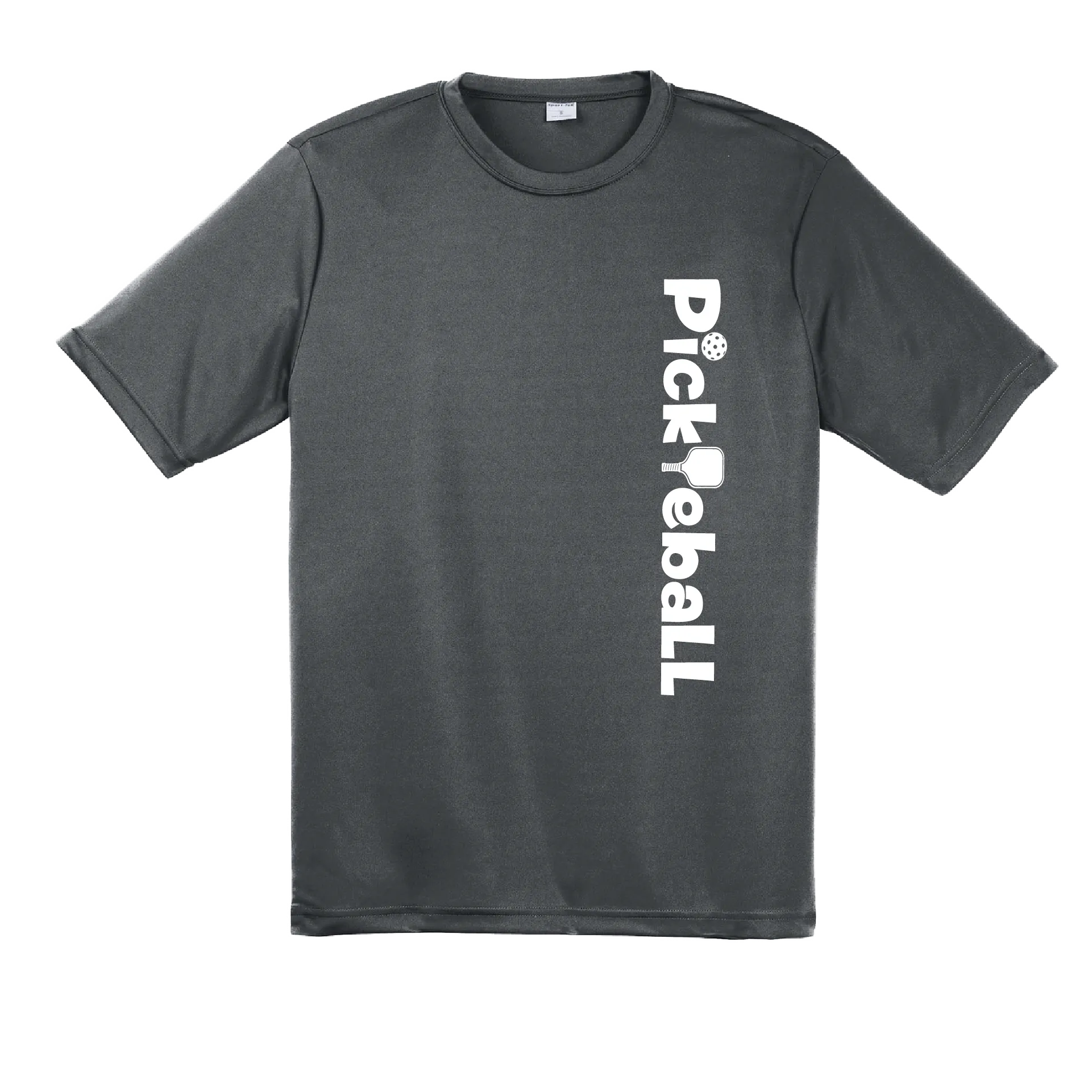 Pickleball Horizontal (Customizable) | Men’s Short Sleeve Athletic Shirts | 100% Polyester