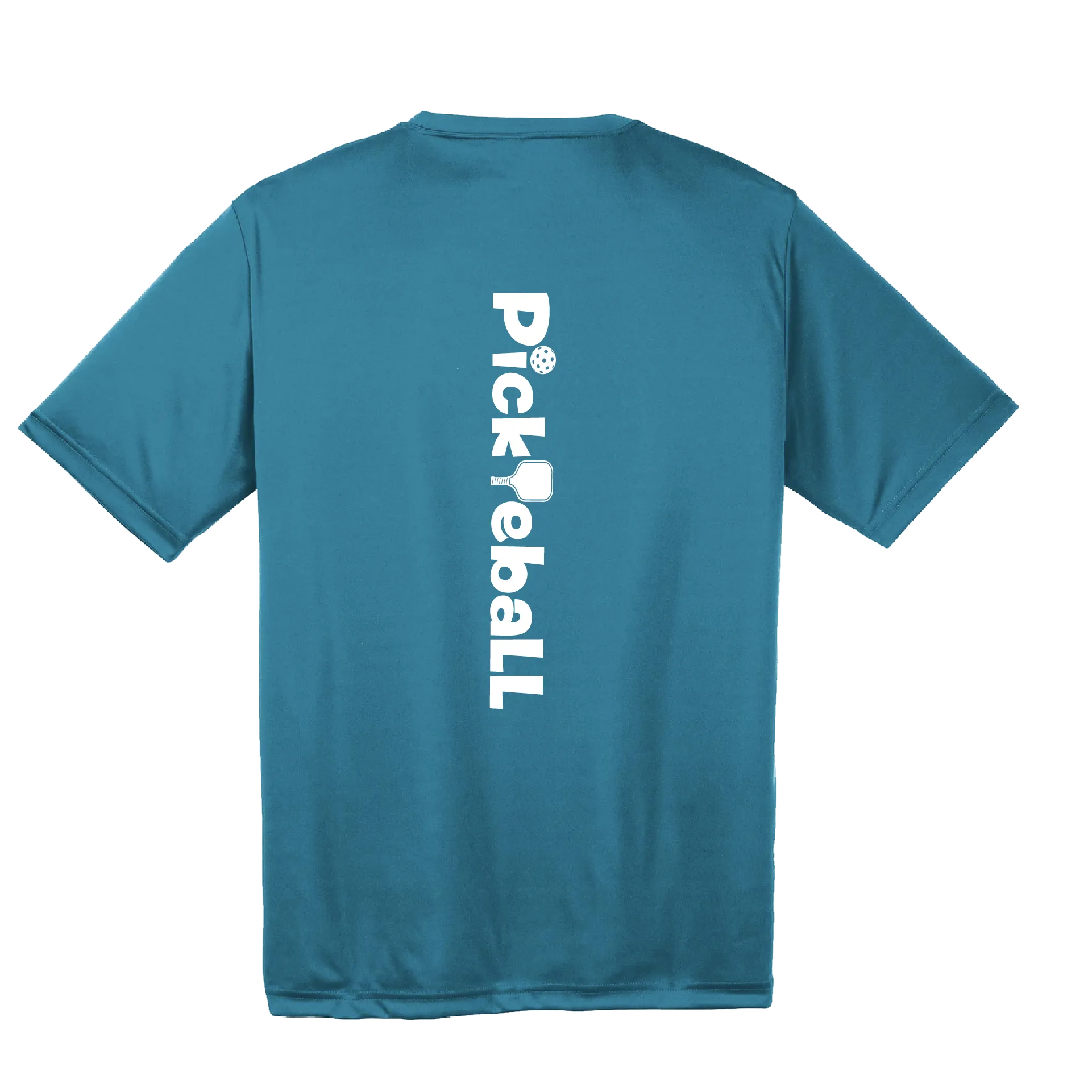 Pickleball Horizontal (Customizable) | Men’s Short Sleeve Athletic Shirts | 100% Polyester
