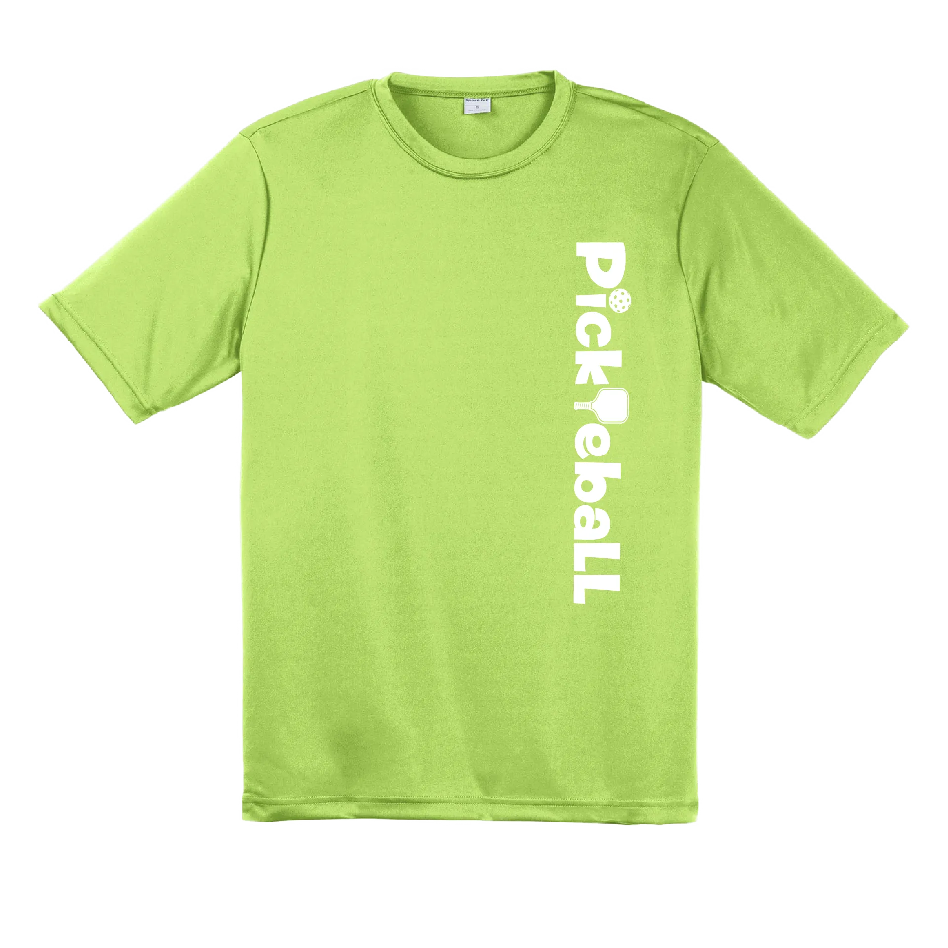 Pickleball Horizontal (Customizable) | Men’s Short Sleeve Athletic Shirts | 100% Polyester