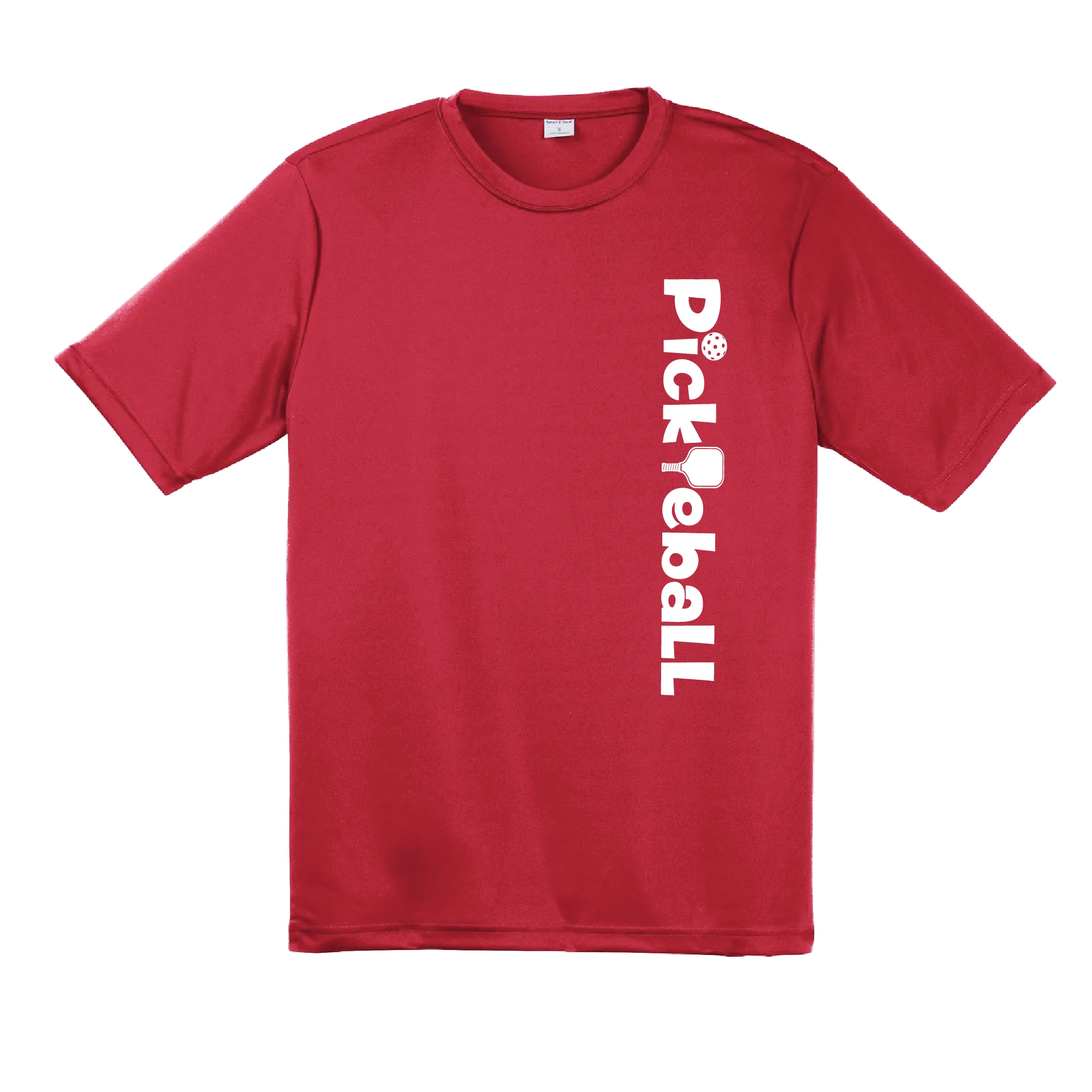 Pickleball Horizontal (Customizable) | Men’s Short Sleeve Athletic Shirts | 100% Polyester