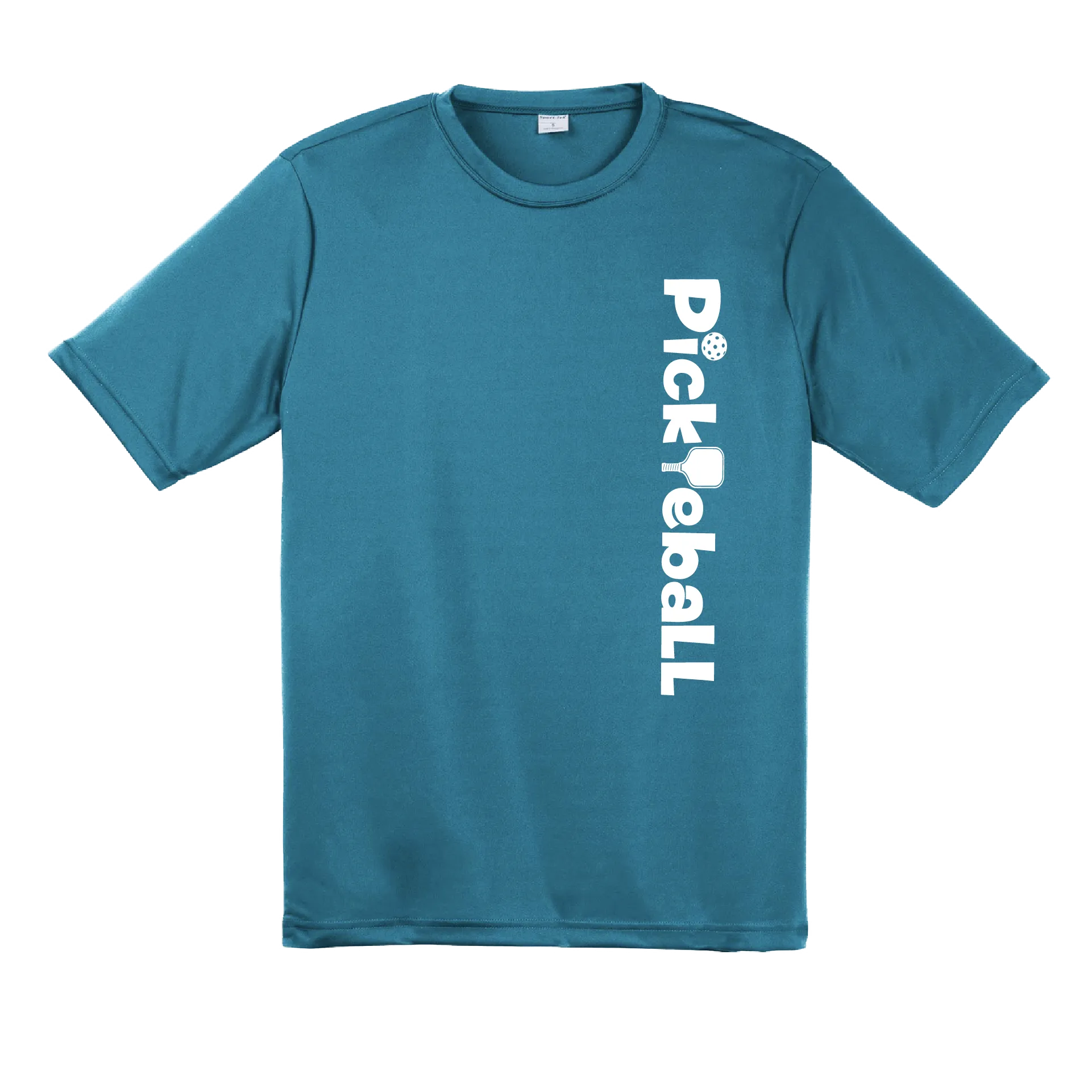 Pickleball Horizontal (Customizable) | Men’s Short Sleeve Athletic Shirts | 100% Polyester
