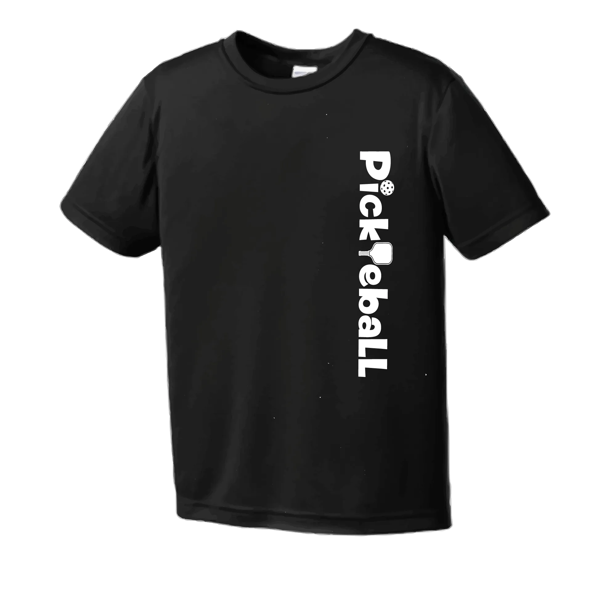 Pickleball Horizontal (Customizable) | Men’s Short Sleeve Athletic Shirts | 100% Polyester