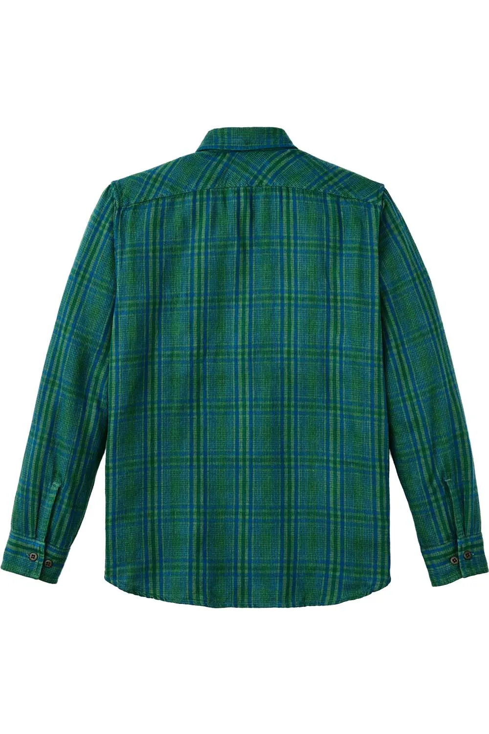 RANGELAND FLANNEL SHIRT Green/Blue Plaid