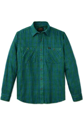 RANGELAND FLANNEL SHIRT Green/Blue Plaid