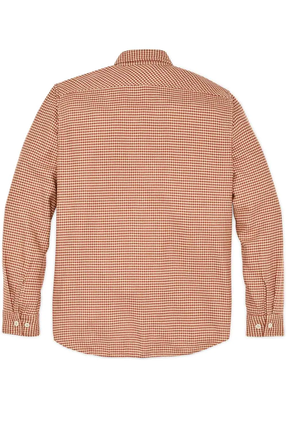 RANGELAND FLANNEL SHIRT Salmon/Oat Houndstooth