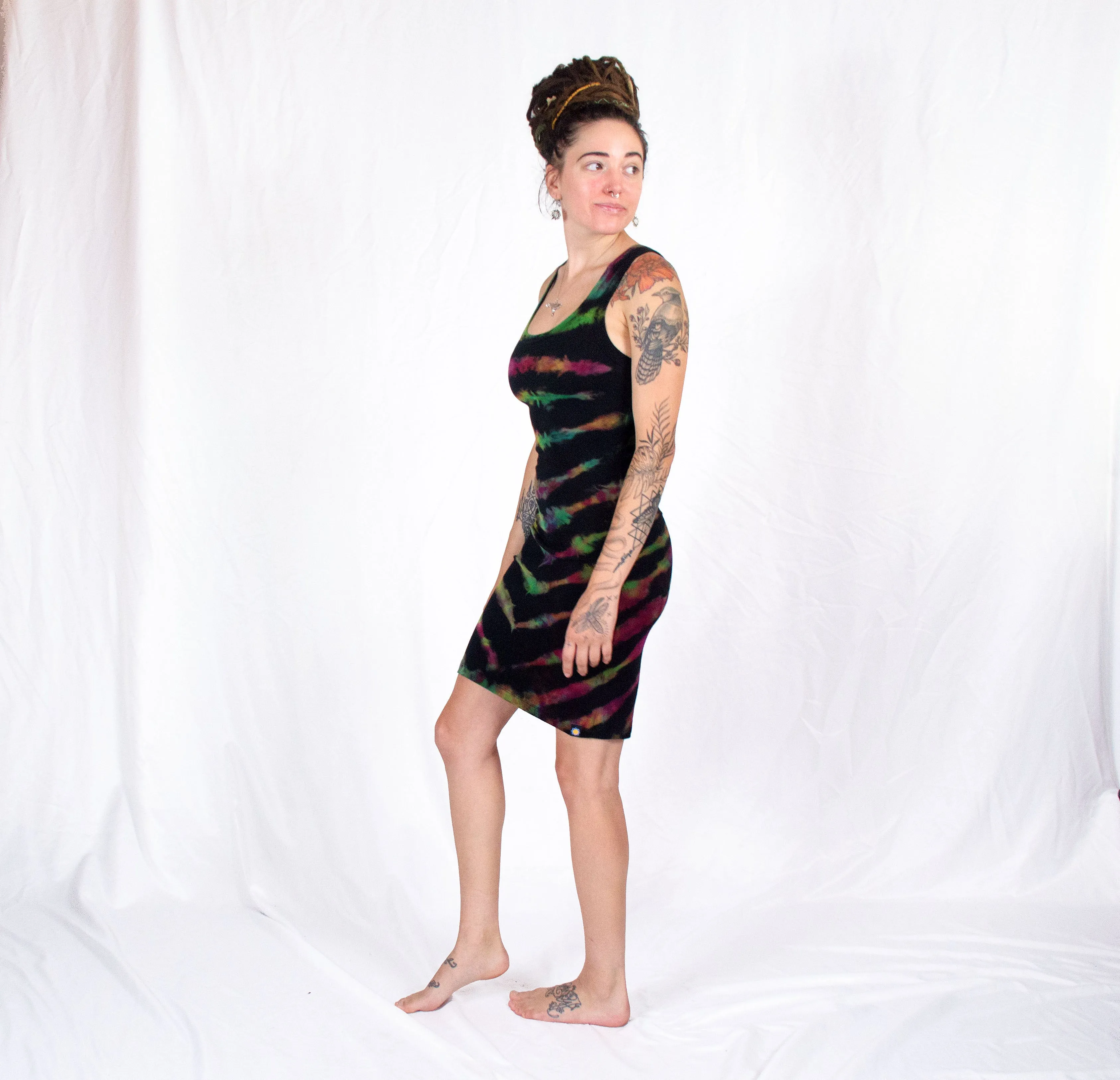 Reverse Mini | Black Rainbow Tiger