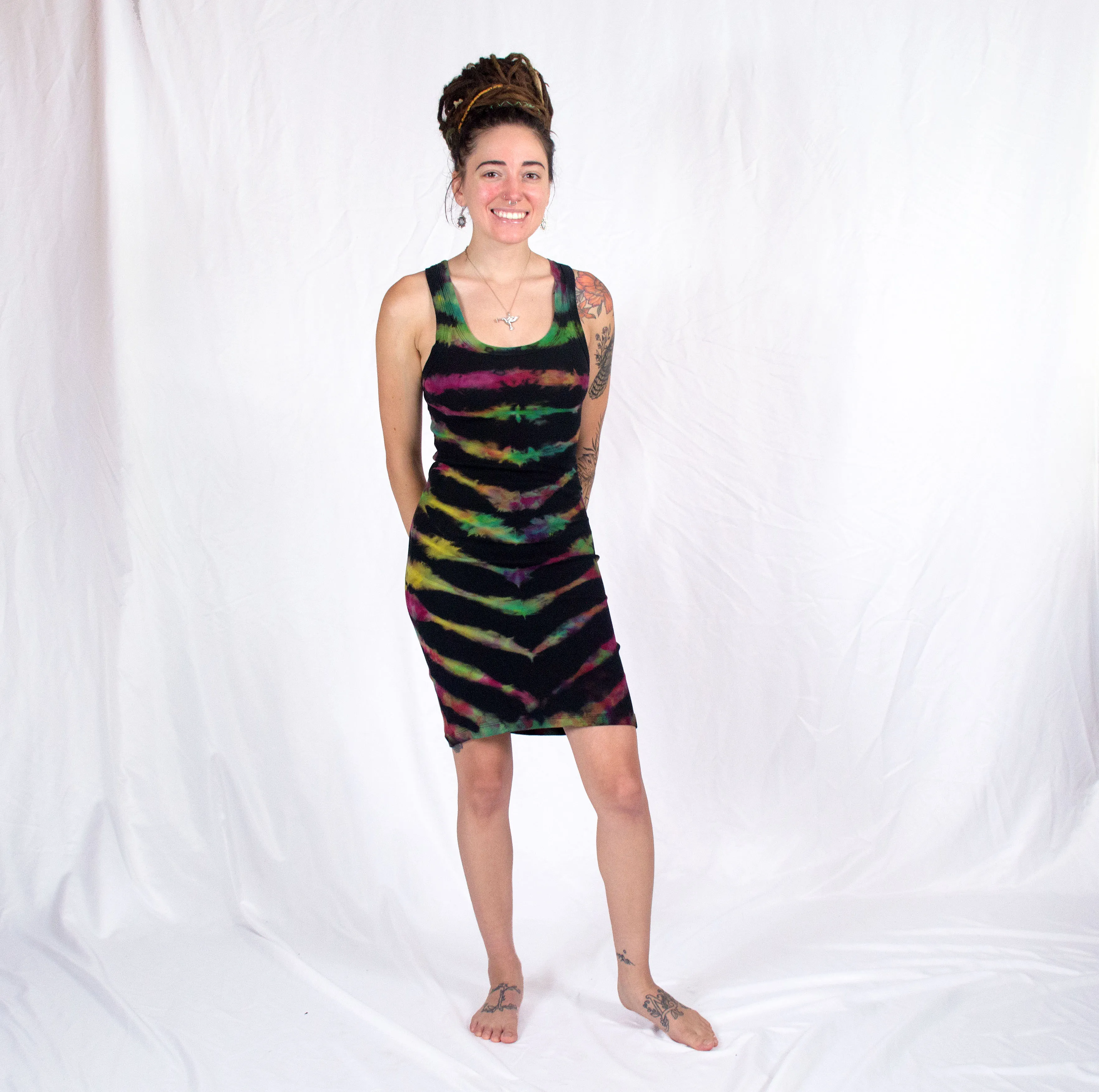 Reverse Mini | Black Rainbow Tiger