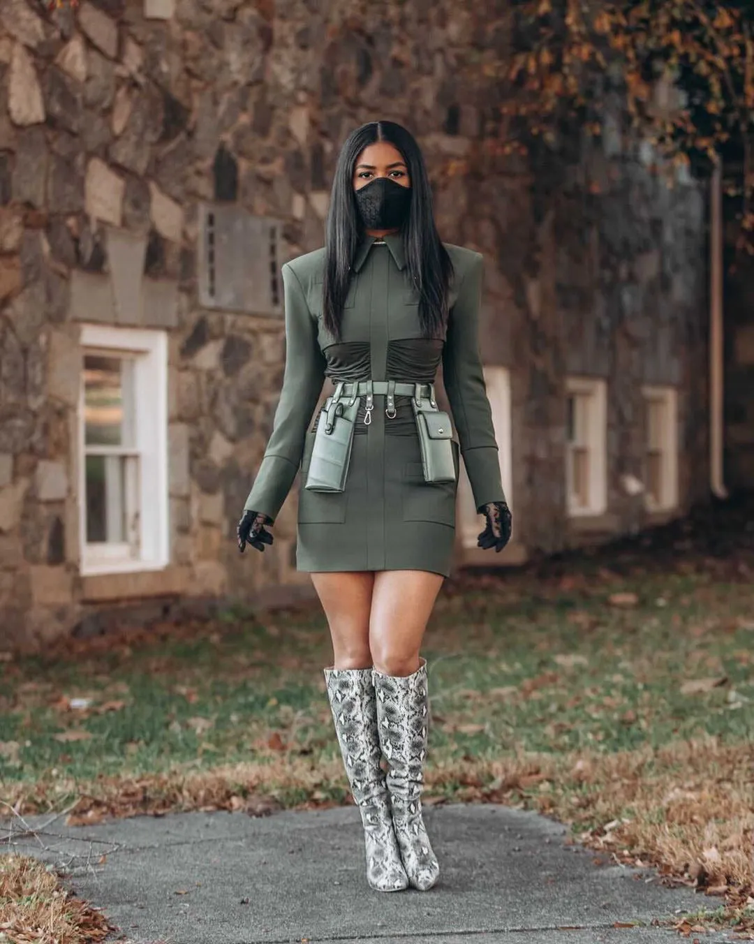 RUBY KHAKI DRESS