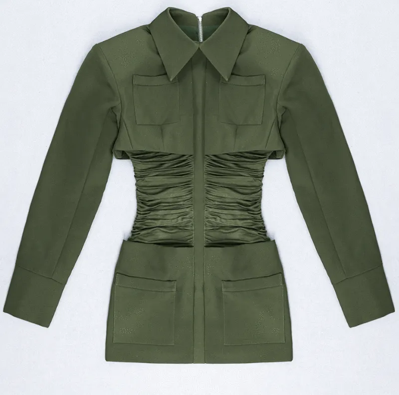 RUBY KHAKI DRESS